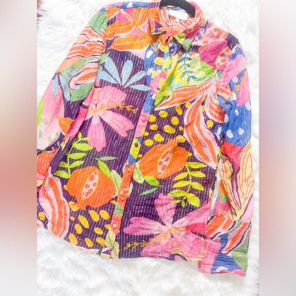 ROCOCO SAND Motif Batik Top (S) - Picture 2 of 3